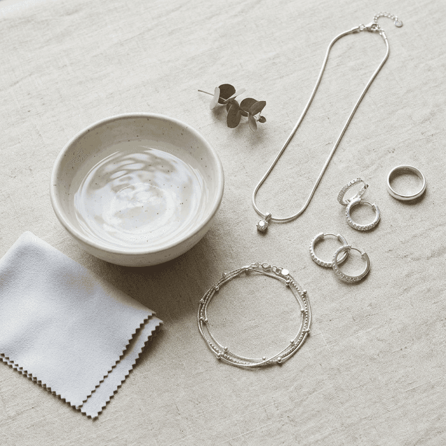 How to Clean Silver Jewellery at Home