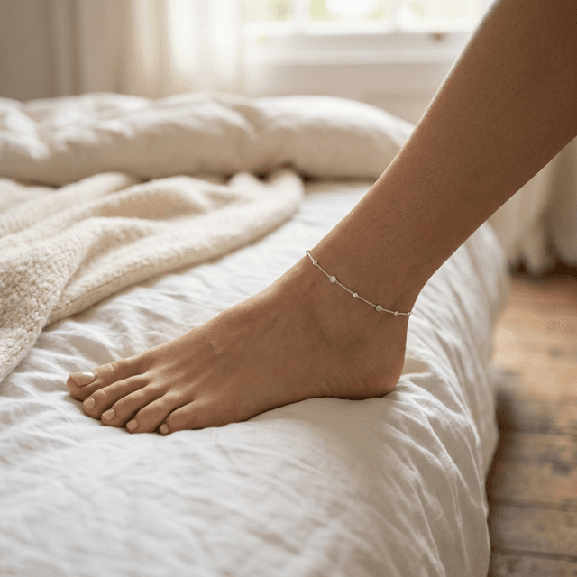 Luxury Anklets Collection - Handcrafted Jewellery by AURERXA