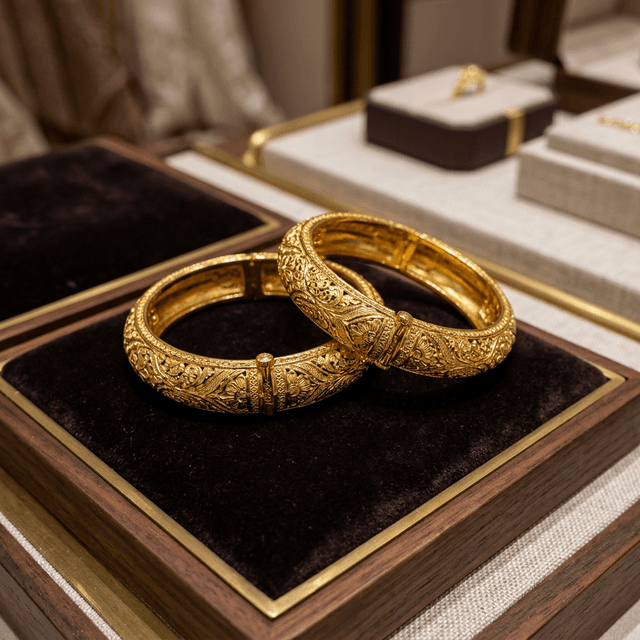 Luxury Bangles Collection - Handcrafted Jewellery by AURERXA