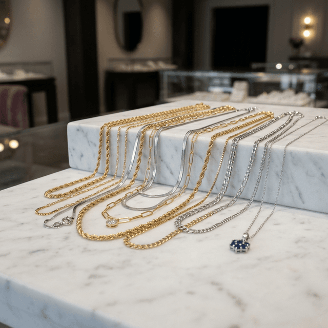 Luxury Chains Collection - Handcrafted Jewellery by AURERXA