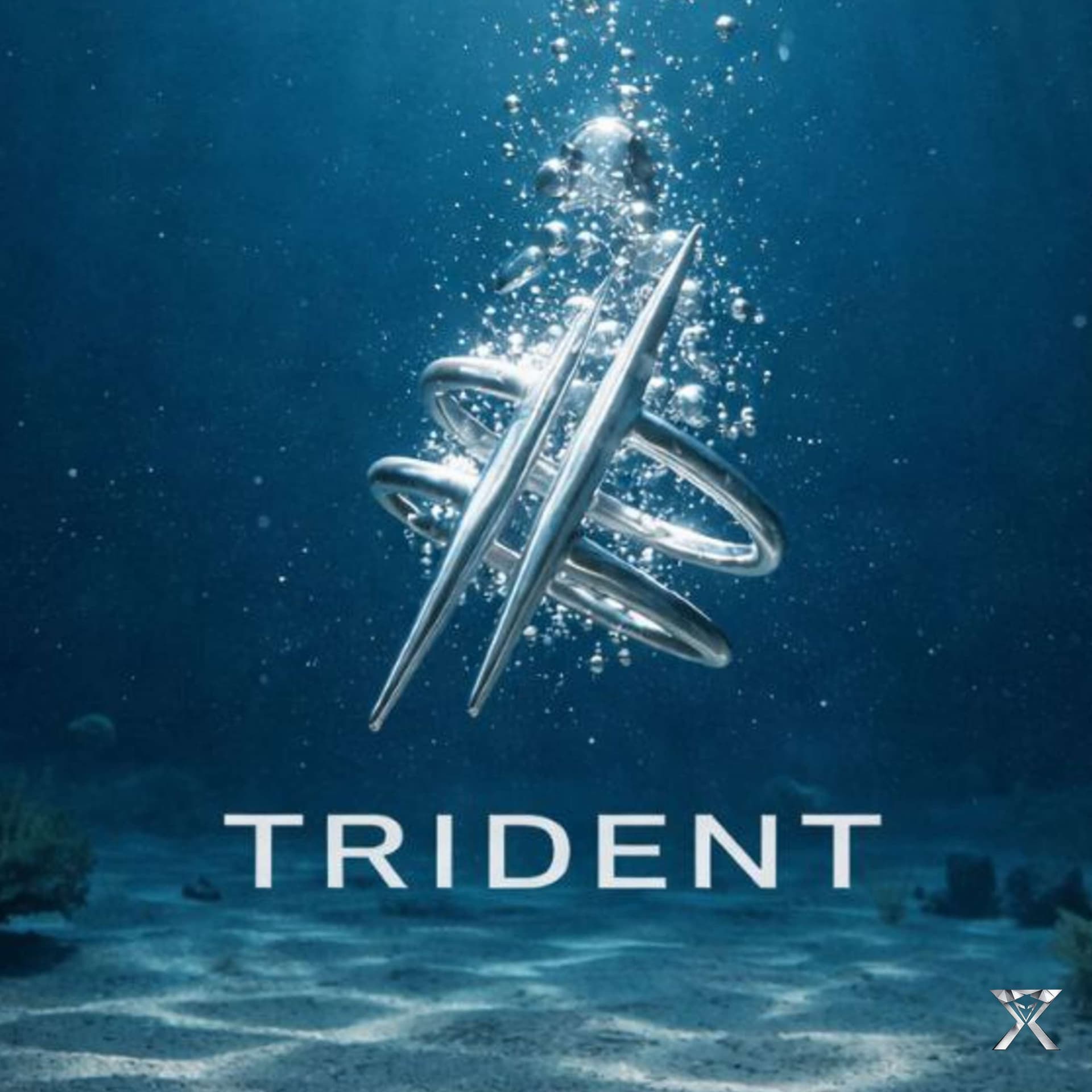 Trident Silver Ring Heritage Collection View 3 - AURERXA